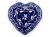 Heart Ornament   Ocean Wawes