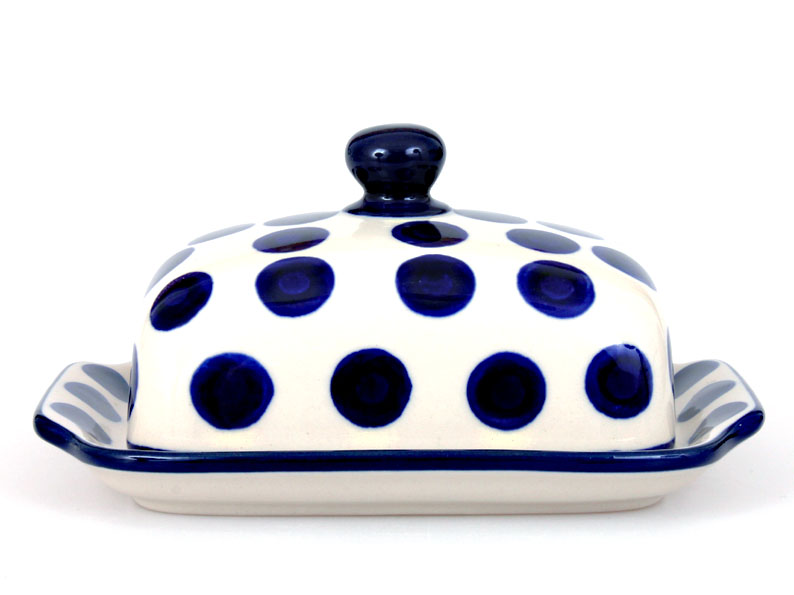 Butter Dish   Big Dots