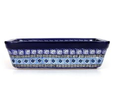 pekáč obdélník malý 24 cm   Aztécké slunce modré
