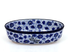 Oval Baking Dish 21 cm (8") Dragonfly