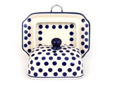 Small Butter Dish 1/8 kg Dots