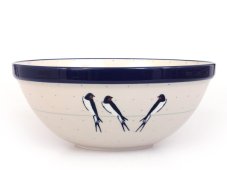 Schüssel KLASSIK 24 cm   Schwalben UNIKAT