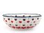 Corrugated Bowl 12 cm (5")   Red Hearts
