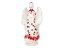 Candle Holder Angel  22 cm (9")   Cranberries