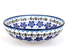 Low Bowl  17 cm (7")   Blue star