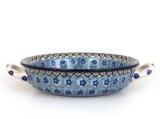 Round Baking Dish 21 cm (8")   Forget-me-not