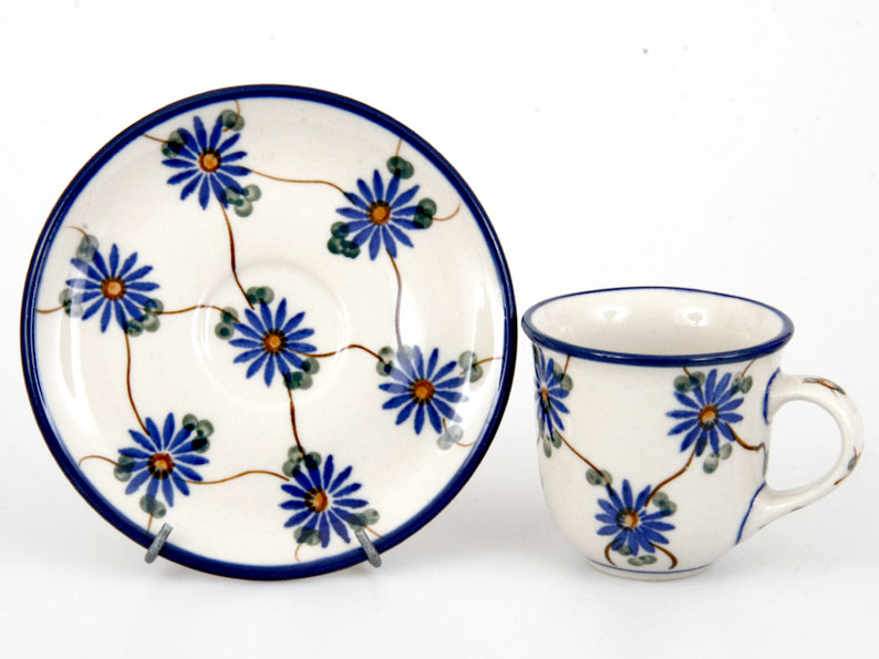 Mocca Cup with Saucer 0,06 l (2 oz)   Lattice