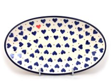 Oval Plate 22 cm (8") In Love