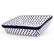 Auflaufform rechteckig 28 cm   Punkte