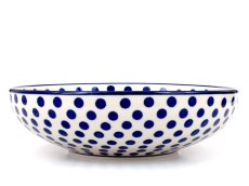 Low Bowl  22 cm (9")   Dots