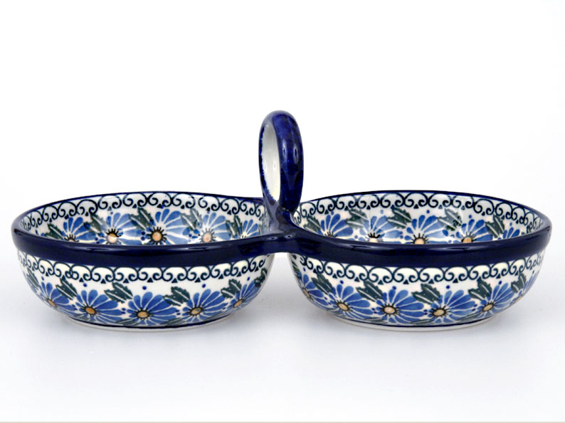 Double Bowl 25 cm   Asters