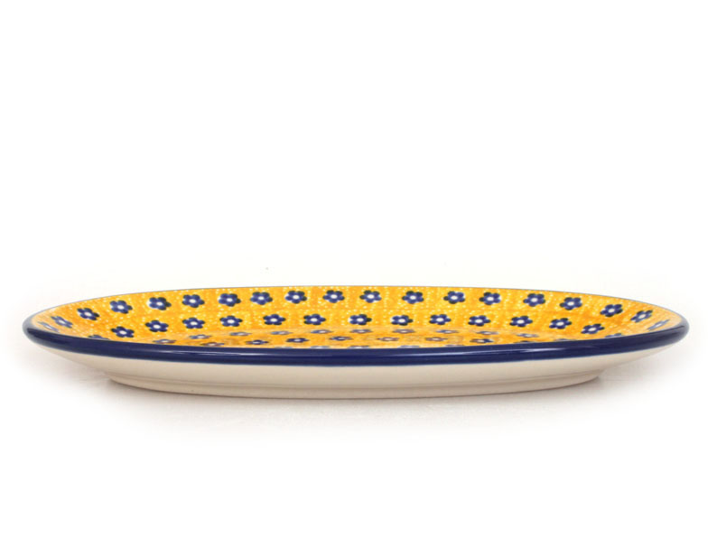 Oval Plate 22 cm (8")   Yellow