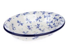 Soap Dish with Holes 14 cm (6")   Damselfly