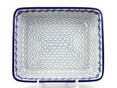 Rectangle Baking Dish 28 cm (11")   White Lace
