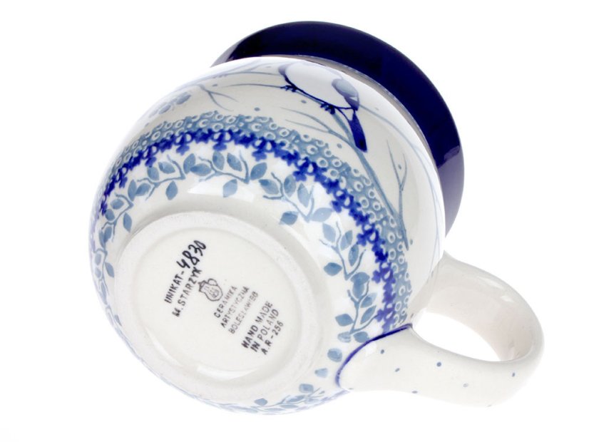 Bubble Mug 0,5 l (16 oz)   Titmouses in Winter UNIKAT