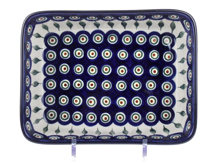 Rectangle Baking Dish 24 cm (10")   Peacock