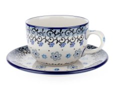 Cup with Saucer 0,2 l (7 oz) Cloudy