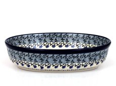 Auflaufform oval 24 cm   Bewölkt