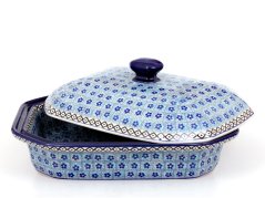 Baking Dish with Lid 31 cm (12")   Forget-me-not
