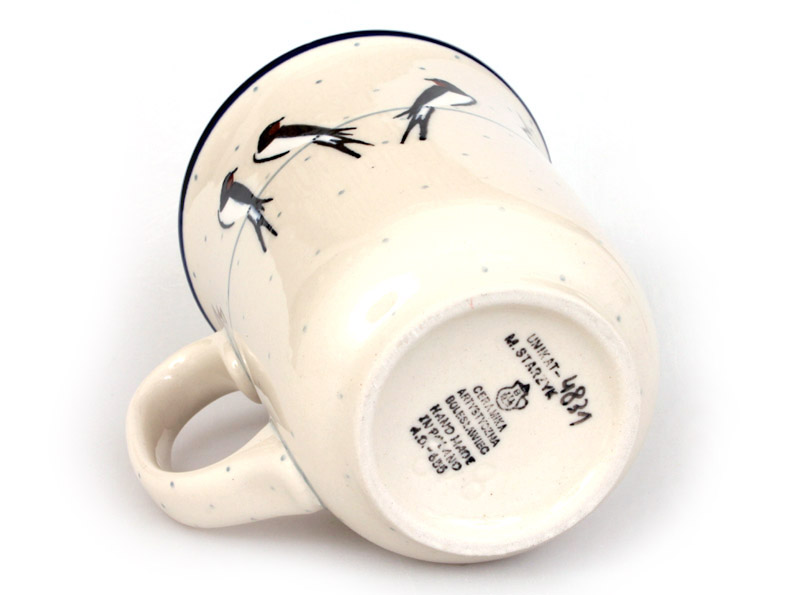 Mug ART 0,5 l (17 oz)   Swallows UNIKAT
