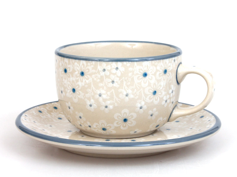Cup with Saucer 0,2 l (7 oz)   Snow Flowers
