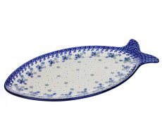 talíř "ryba" 35 cm   Zima