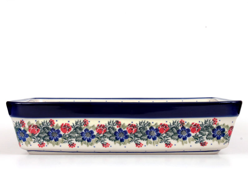 Rectangle Baking Dish 31 cm (12")   Wreath