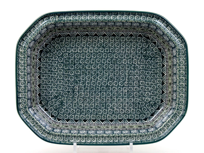 Baking Dish with Lid 31 cm (12")   Aztec Sun green