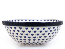 Bowl CLASSIC  28 cm (11")   Blue Hearts