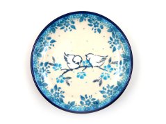 Teabag Plate 10 cm (4")   Doves