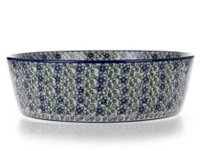 Low Bowl  24 cm (9.5")  Lobelia
