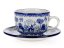 Cup with Saucer 0,2 l (7 oz)   Blue Garden