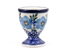 Egg Cup Blue Rose