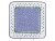 Square Platter 28 cm (11")   Lily of the Valley
