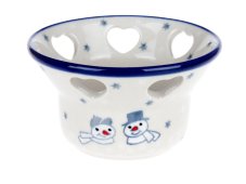 svícen  "srdíčka"   Sněhuláci