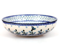 Low Bowl 27 cm (11")   Meadow Butterfly