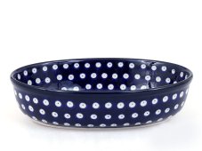 Auflaufform oval 24 cm   Fischaugen