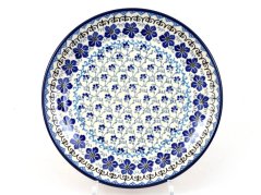 Shallow Plate 25 cm (10")   Blue star