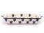 Auflaufform  mit Griffe 33 cm   Lattice