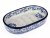 Seifenschale oval 14 cm   Ehrenpreis