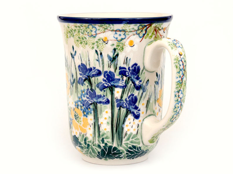 Mug ART 0,5 l (17 oz)   Iris UNIKAT
