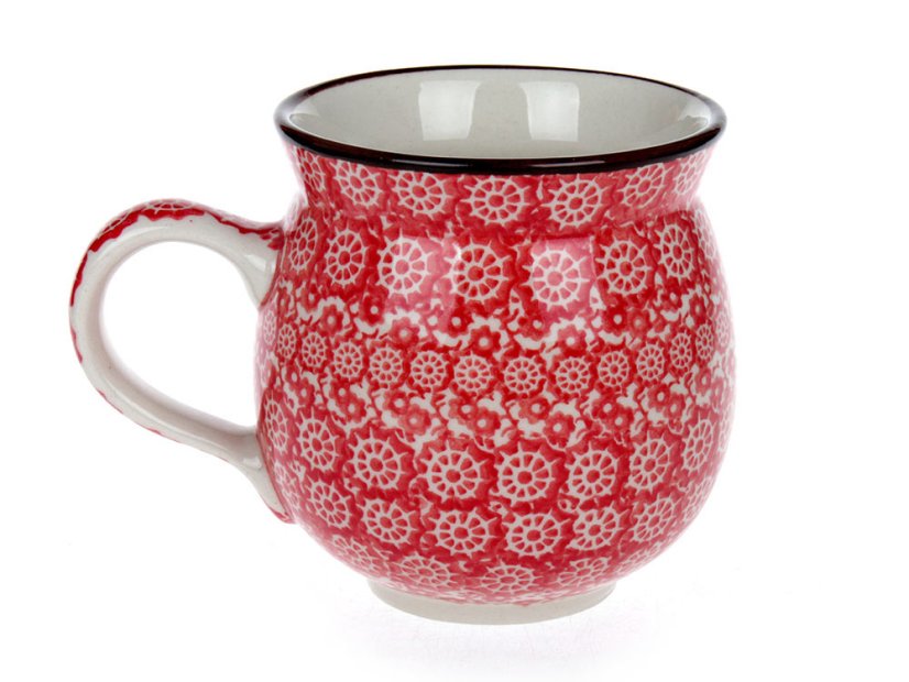Bubble Mug 0,35 l (12 oz)   Red Lace