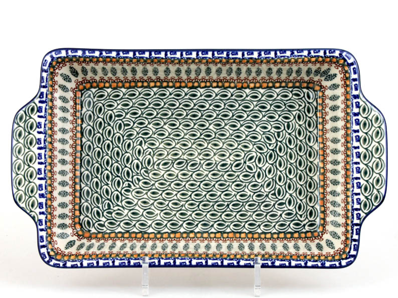 Auflaufform  mit Griffe 33 cm   Indian Sommer