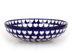 Low Bowl 22 cm (9") Hearts
