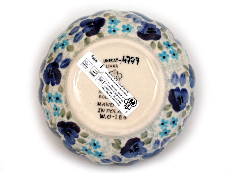 Corrugated Bowl 12 cm (5")   UNIKAT