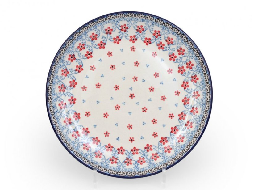 Shallow Plate 25 cm (10")   Little Red