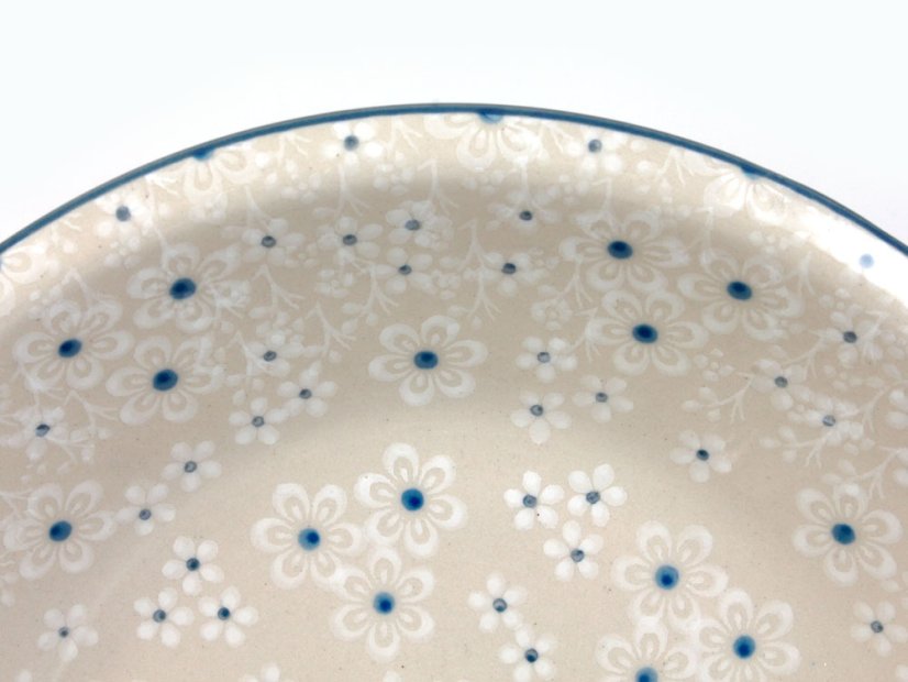 Soup Plate 21 cm (8")   Snow Flowers