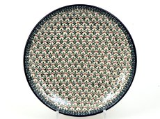 Shallow Plate 25 cm (10") Cleavers red