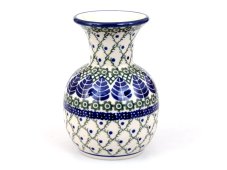Vase 14 cm (5")   Blue Leaves