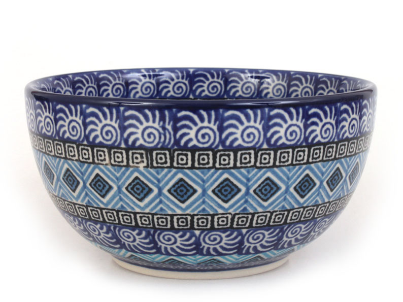 Bowl 14 cm (5")   Aztec Sun blue